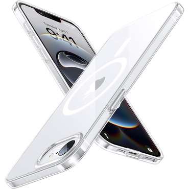 Premium ovitek Torras "OriginFit-Mag" za iPhone 16e - clear