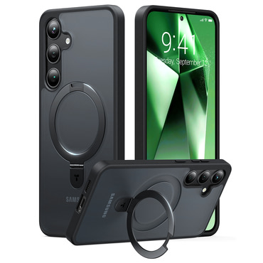 Premium ovitek Torras "Ostand" za Samsung Galaxy S24 - black