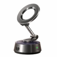 Avtomobilsko MagSafe držalo z električnim vakuumskim pritrjevanjem Lisen "A690" za armaturno ploščo - space gray