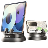 Avtomobilsko držalo za telefon s samodejnim zaklepanjem Lisen "Slide Lock" za armaturno ploščo - črno