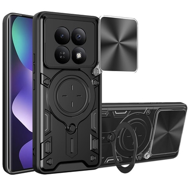 Ovitek Techsuit "CamGuard pro" za Xiaomi Redmi Note 15 5G / Note 15 4G - črn