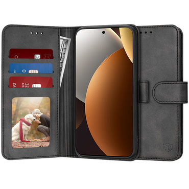 Etui Techsuit "Diary Book" za Xiaomi Redmi Note 15 Pro Plus - črn