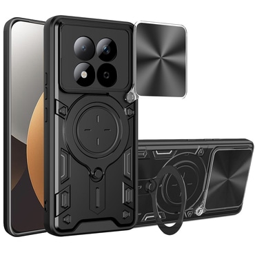 Ovitek Techsuit "CamGuard pro" za Xiaomi Redmi Note 15 Pro 5G - črn