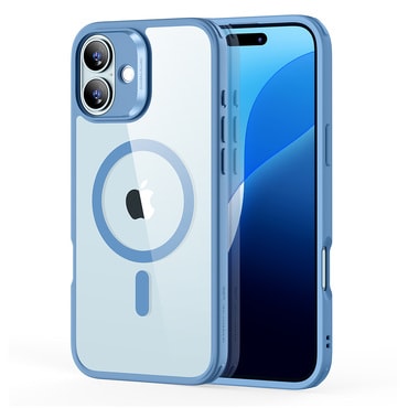 Hibridni ovitek ESR "Classic Hybrid HaloLock" za iPhone 16 - clear blue