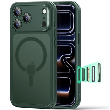 Hibridni ovitek ESR "Classic Hybrid HaloLock" za iPhone 17 Pro Max - frosted green