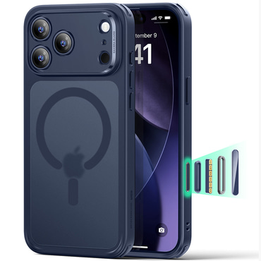 Hibridni ovitek ESR "Classic Hybrid HaloLock" za iPhone 17 Pro Max - frosted blue