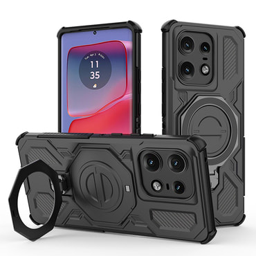 Hibridni ovitek "Carbon Shield Pro" za Motorola Edge 50 Pro - black