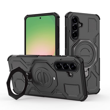 Hibridni ovitek "Carbon Shield Pro" za Samsung Galaxy A56 - black