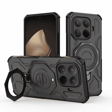 Hibridni ovitek "Carbon Shield Pro" za Xiaomi 15T Pro - black