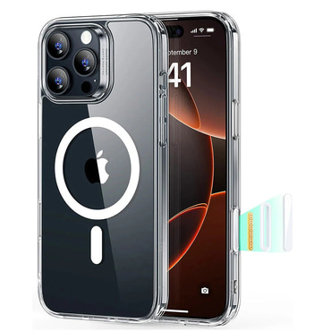 Hibridni ovitek ESR "Classic Hybrid HaloLock" za iPhone 16 Pro Max - clear