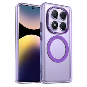 Hibridni ovitek Techsuit "CandyCase MagSafe" za Xiaomi Redmi Note 14 Pro 4G - purple