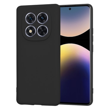 Silikonski ovitek Techsuit Xiaomi Redmi Note 14 Pro 4G - črn