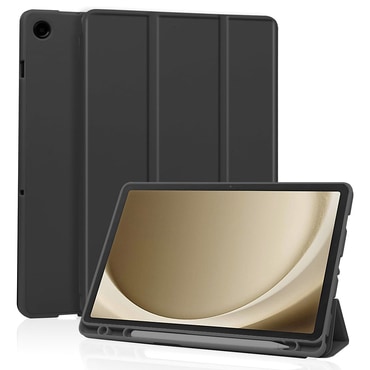 Etui Techsuit "Flex Trifold" z držalom za pisalo za Samsung Galaxy Tab A9 Plus - black