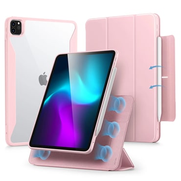 Magnetni 2v1 ovitek ESR "Rebound Hybrid 360" za iPad Pro 11 2024 / iPad Pro 11 2025 - pink