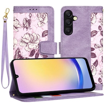 Etui Techsuit "FlipCraft" za Samsung Galaxy A25 - mysterious purple