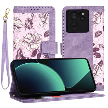 Etui Techsuit "FlipCraft" za Xiaomi 13T / 13T Pro - mysterious purple