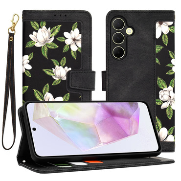 Etui Techsuit "FlipCraft" za Samsung Galaxy A35 - flowers of the dawn