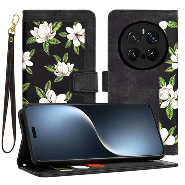 Etui Techsuit "FlipCraft" za Honor Magic7 Pro - flowers of the dawn