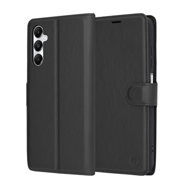 Etui Techsuit "Leather Folio" za Samsung Galaxy A05s - črn