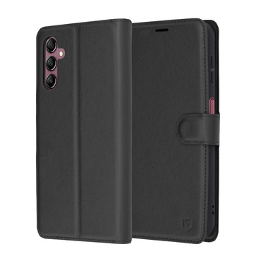 Etui Techsuit "Leather Folio" za Samsung Galaxy A14 4G / A14 5G - črn