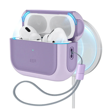 Zaščitni etui ESR HaloLock z MagSafe kompatibilnostjo za Apple AirPods Pro 3 - lavender
