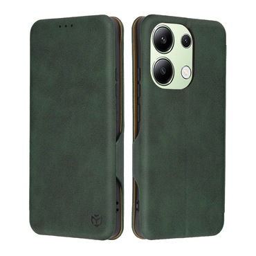 Etui Techsuit "Safe Wallet Plus" za Xiaomi Redmi Note 13 4G - zelen