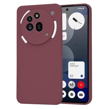 Silikonski ovitek Techsuit SoftFlex za Nothing Phone (3a) Pro - temno rdeč