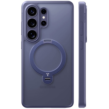 Premium ovitek Torras "Ostand Spin" za Samsung Galaxy S26 Ultra - dark purple