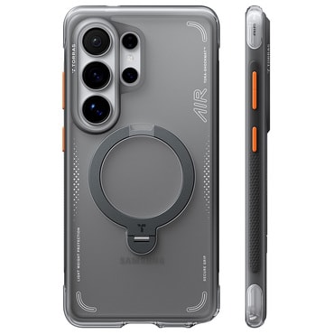 Premium ovitek Torras "Ostand Spin Air MagSafe" za Samsung Galaxy S26 Ultra - shadow black