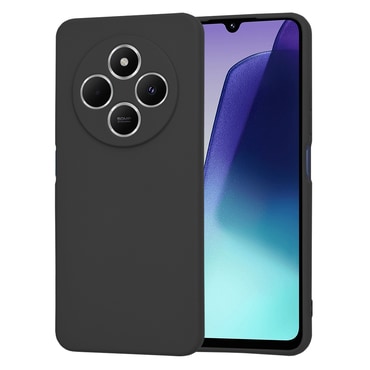 Silikonski ovitek Techsuit SoftFlex za Xiaomi Redmi 14C / Poco C75 - črn