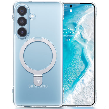 Premium ovitek Torras "Ostand Slim" za Samsung Galaxy S26 Plus - clear