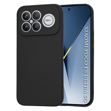 Silikonski ovitek Techsuit SoftFlex za Xiaomi Poco F8 Ultra - črn