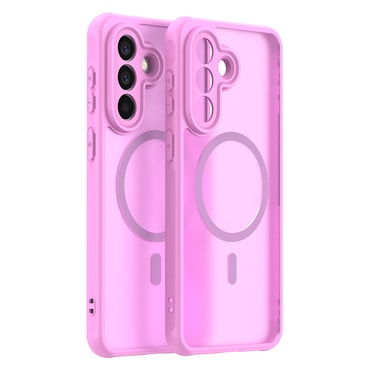 Hibridni ovitek "HaloFrost II MagSafe" za Samsung Galaxy A57 - pink