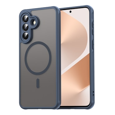 Hibridni ovitek "HaloFrost II MagSafe" za Samsung Galaxy A57 - navy blue
