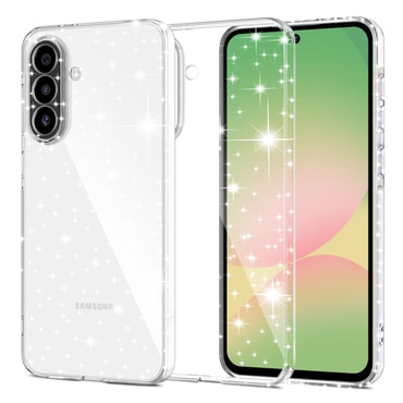 Prozoren TPU gel ovitek Techsuit "SparkleSkin" za Samsung Galaxy A57