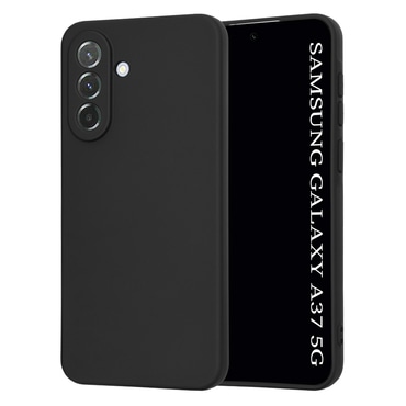 Silikonski ovitek Techsuit SoftFlex za Samsung Galaxy A37 / Galaxy A36 - črn