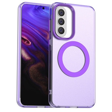 Hibridni ovitek Techsuit "CandyCase MagSafe" za Samsung Galaxy A37 - purple