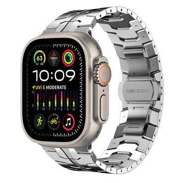 Kovinski pas za uro Techsuit za Huawei Watch GT2 46mm / Watch GT2 Pro / Watch GT3 Pro / Xiaomi Watch S1 - silver