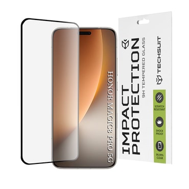 Premium 3D Full Body zaščitno steklo Techsuit za Honor Magic8 Pro - črno