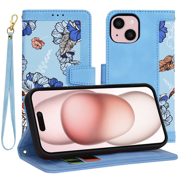 Etui Techsuit "FlipCraft" za iPhone 15 - vibrant blue