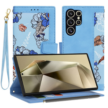 Etui Techsuit "FlipCraft" za Samsung Galaxy S24 Ultra - vibrant blue