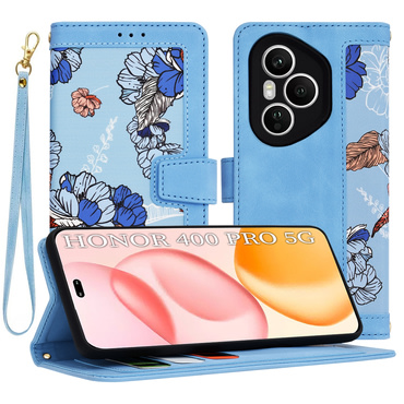 Etui Techsuit "FlipCraft" za Honor 400 Pro - vibrant blue