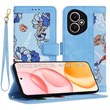 Etui Techsuit "FlipCraft" za Honor 400 - vibrant blue