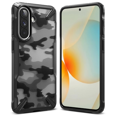 Ovitek Ringke "Fusion X" za Samsung Galaxy A57 - camo black