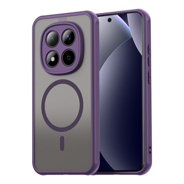 Hibridni ovitek "HaloFrost II MagSafe" za Xiaomi Redmi Note 15 Pro 5G - purple
