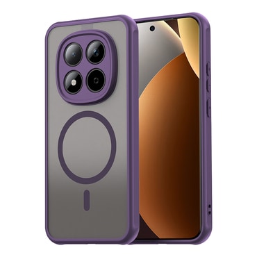 Hibridni ovitek "HaloFrost II MagSafe" za Xiaomi Redmi Note 15 Pro Plus / Poco M8 Pro - purple