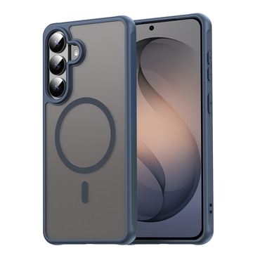 Hibridni ovitek "HaloFrost II MagSafe" za Samsung Galaxy S26 - navy blue