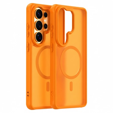 Hibridni ovitek "HaloFrost II MagSafe" za Samsung Galaxy S26 Ultra - orange