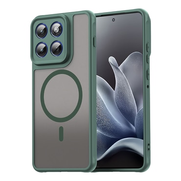 Hibridni ovitek "HaloFrost II MagSafe" za Motorola Edge 70 - green