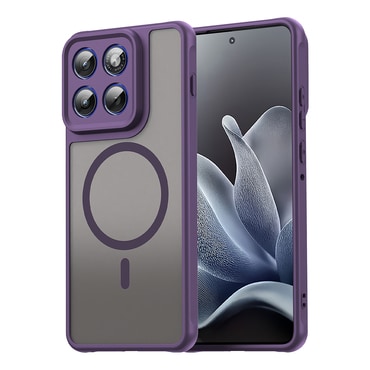 Hibridni ovitek "HaloFrost II MagSafe" za Motorola Edge 70 - purple